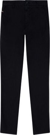Diesel Sleek Black Trousers with Utility Pocket