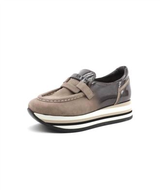Softwaves Womens Casta Platform Shoes In Grey