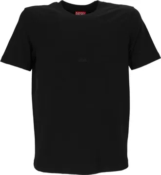 Diesel Tops, Heren, Zwart, XS, T-Shirts