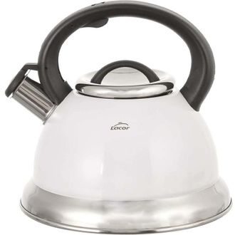 Lacor Hervidor Silbante Lacor Blanco - 2,5 Litros