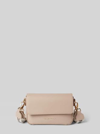 Valentino Handbags Umh&auml;ngetasche mit Label-Applikation Modell ZERO in Beige, Gr&ouml;&szlig;e 1