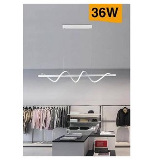 Trade Shop Trade Shop Traesio - Trade Shop - Led Resumen 36w Modern Twist Bianco Luce 6500k 3000k 4000k B65-b