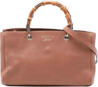 Gucci Pre-owned Bamboo Shopper Satchel - - Pre-owned - Donna - Marrone - ONE SIZE