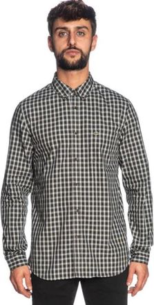 Lacoste Geruit overhemd met normale pasvorm - Heren - Casual Overhemden - Groen - S - Overhemden
