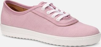 Hotter Womens Mabel Womens Canvas Shoes - Pink - Size: 4.5