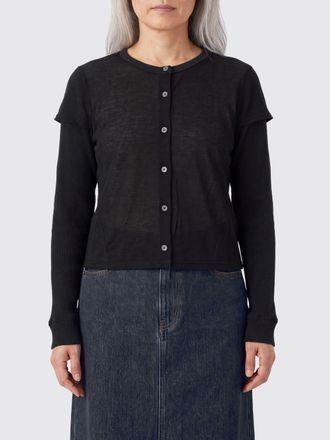 Our Legacy Cardigan girocollo in misto cotone con spalle cadute