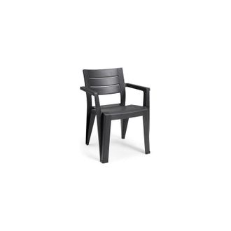 Keter Sillon Resina R.bajo Julie Grafito