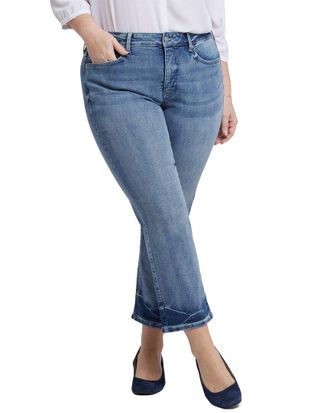 NYDJ Nydj Plus Marilyn Torrent Peak Ankle Crop Jean