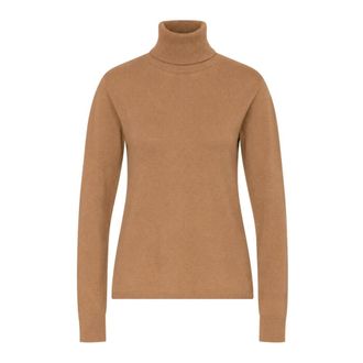 Max Mara Dames, Truien, Bruin, Maat: XS Wol