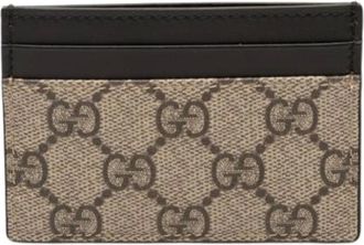 Gucci Pre-owned Wallets, female, Beige, Size: ONE SIZE Pre-owned Fabric Wallet