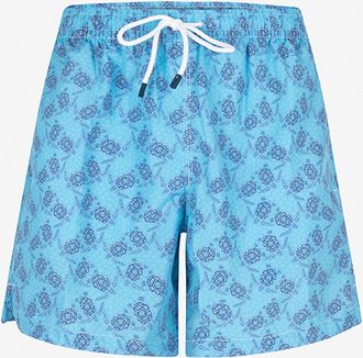 Fedeli Badeshorts Schildkrötenprint Madeira