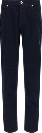 Brunello Cucinelli Hombre, Pantalones, Azul, Talla: S