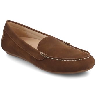 Journee Collection Womens Oreta Medium and Wide Width Driving Loafer