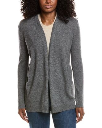 Sofiacashmere Sofiacashmere Drape Wool & Cashmere-Blend Cardigan