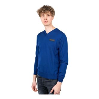 Plein Sport Heren, Truien, Blauw, Maat: XL Wol