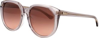 Chlo&eacute; Womens Sunglasses Ch0291sk Grey Acetate Grey-Grey-Brown Grey/grey/brown
