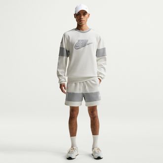 Nike Mens Nike Sportswear Club Fleece Shorts in White | IO9625-133