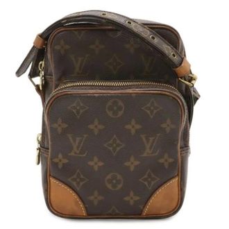 Louis Vuitton Pre-owned Pochette Schoudertas - Dames - Pre-owned - Bruin - Maat: ONE Size