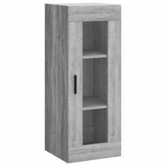 vidaXL Armario De Pared Gris Sonoma 34,5x34x90 Cm Vidaxl