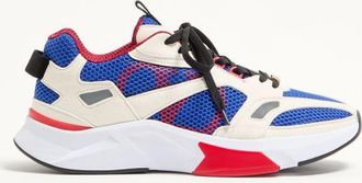 Valentino Garavani Demivee trainer in mesh fabric with suede inserts