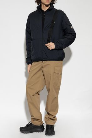 Moncler Breezes Down Jacket, Mens, Navy Blue