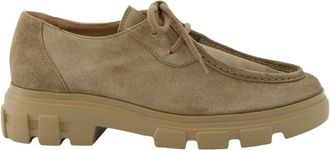 Paul Green Veterschoenen - Dames - Schoenen - Beige - Maat: 38 1/2 EU Leer