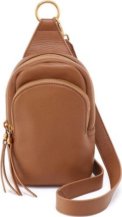 Hobo Fern Small Leather Sling Bag in Timber Brown at Nordstrom