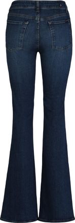 7 For All Mankind Womens Bootcut Jeans Moonwater Cotton Flared