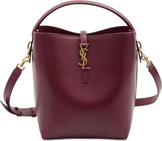 Saint Laurent Le 37 In Shiny Leather Bags