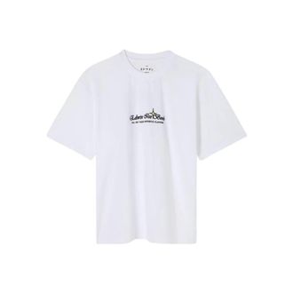 Edwin Liefde In De Boeken T-Shirt - Heren - T-shirts - Wit - S - Katoen - Tops