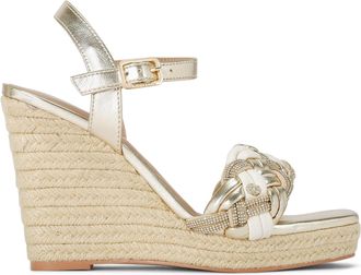 Carvela Womens Maiella Wedge Heels - Gold - Size UK 8