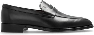 Tod's Leren loafers schoenen - Heren - Loafers - Zwart - 43 EU - Leer - Schoenen