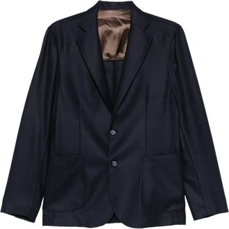 Barba Blazer monopetto - Blu