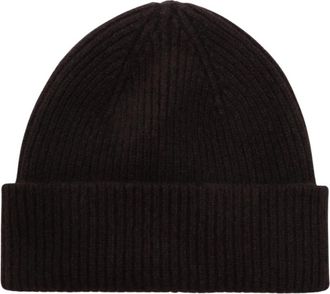 Le Bonnet Wool and Caregora Muts - Dames - Hoeden - Bruin - ONE Size - Wol - Accessoires
