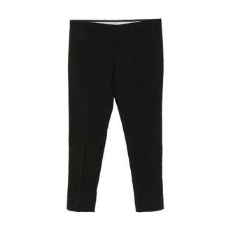 Daniele Alessandrini Heren, Broeken, Zwart, Maat: 2XL Viscose