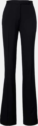 Tom Ford Silk-trimmed wool suit pants