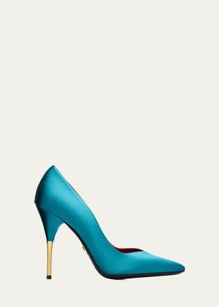 Valentino Garavani Satin Stiletto Pump