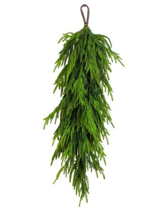 Nearly Natural 3Ft. Artificial Real Touch Norfolk Island Pine Teardrop