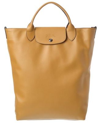 Longchamp Le Pliage Leather Tote