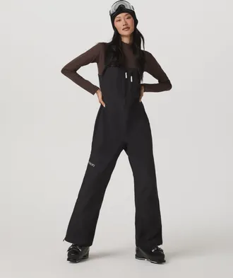 Vuori Clothing Womens Taika Snow Bib | Black | XS, Size Extra Small