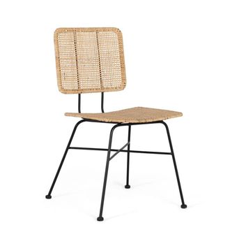 Giner&Colomer Set de 2 unidades de sillas con asiento y respaldo elaborados en rat&aacute;n