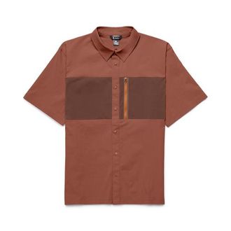 Cotopaxi Sumaco Short-Sleeve Shirt - Mens in Faded Brick/acorn at Nordstrom, Size Xx-Large