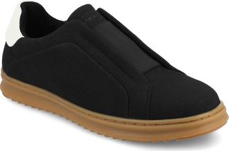 Vance Co. Matteo Tru Comfort Low Top Sneaker in Black Suede at Nordstrom Rack, Size 10.5