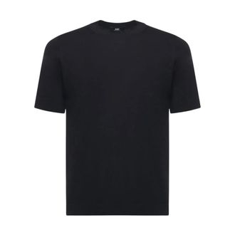 Alpha Studio Jersey de cuello redondo Essential - Knitwear - Hombre - Negro - 3XL