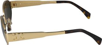Celine Unisex Cl40235u Sunglasses Gold Standard
