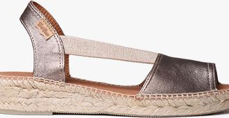 Toni Pons Womens Toni Pons ETNA Womens Slingback Sandals Bronze - Brown - Size: 8