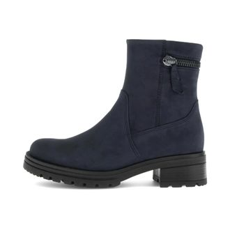Gabor Enkellaarsjes - Dames - Schoenen - Blauw - Maat: 39 EU Leer