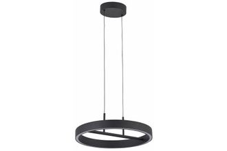 Reality Lampada A Sospensione Anello Nero &Oslash;40 Led 32w Coltrain