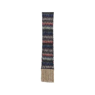 Missoni Zigzag-knit Fringed Scarf