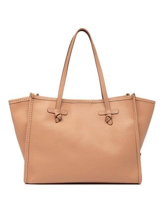 Gianni Chiarini Bubble Double Clay Leather Shopping Bag